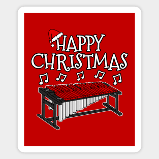 Christmas Marimba Marimbist Music Teacher Xmas 2022 Magnet